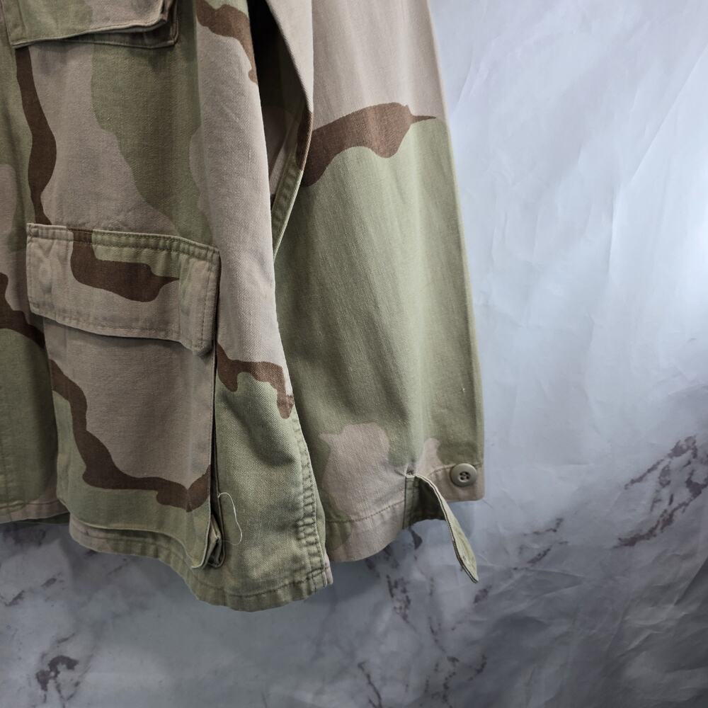 Vintage Desert Camo Jacket Mens Large Regular Coat Shirt 3 Color Air Force - Picture 4 of 11